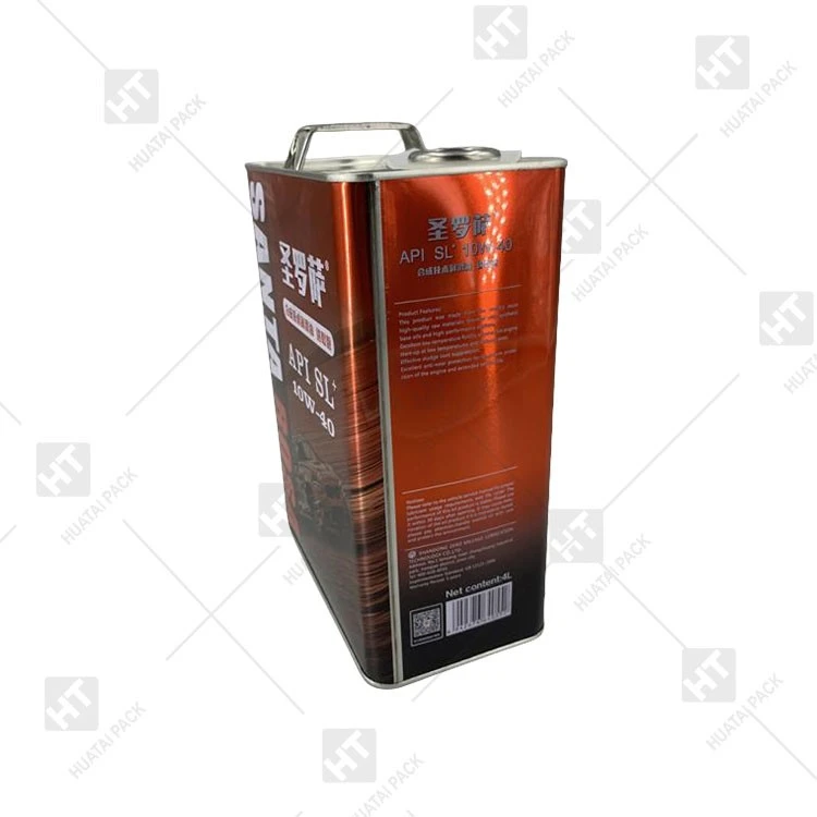 4L Metal Tin Can